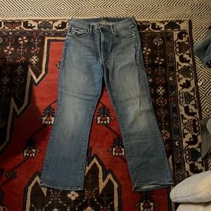 Mother denim insider crop